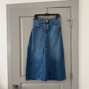 Joe's Jeans Dazzling Blue Denim Skirt
